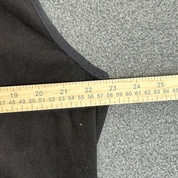 Eddie Bauer First Ascent Vest Mens Large Black Fleece Full Zip Pockets Outdoor - Picture 12 of 12